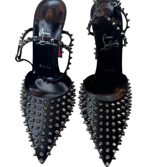 NWT Christian Louboutin Condora Riviera Spikes 100mm (40/10) - Picture 5 of 9